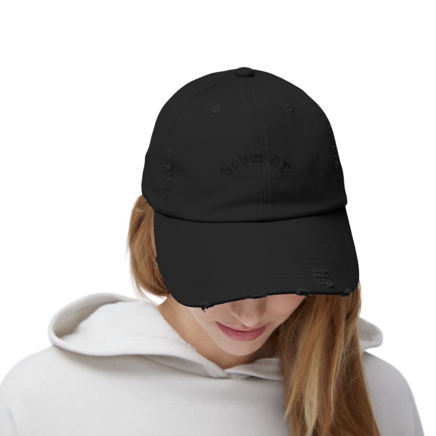 Trendy Distressed Cap - Unisex Fashion Hat for Everyday Wear, Street Style, Casual Accessory, Gift for Him or Her