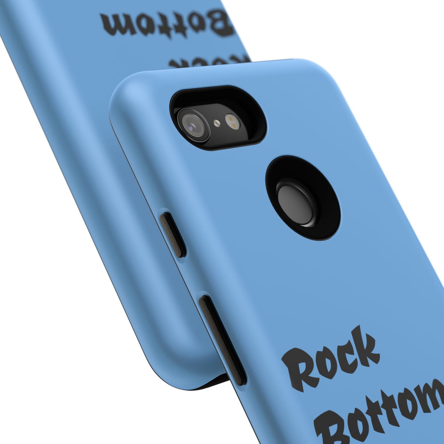 Rock Bottom Built This Tough Phone Case | Unique Gift for Resilience, Motivational Quotes, Phone Accessories, Custom Cases, [...]