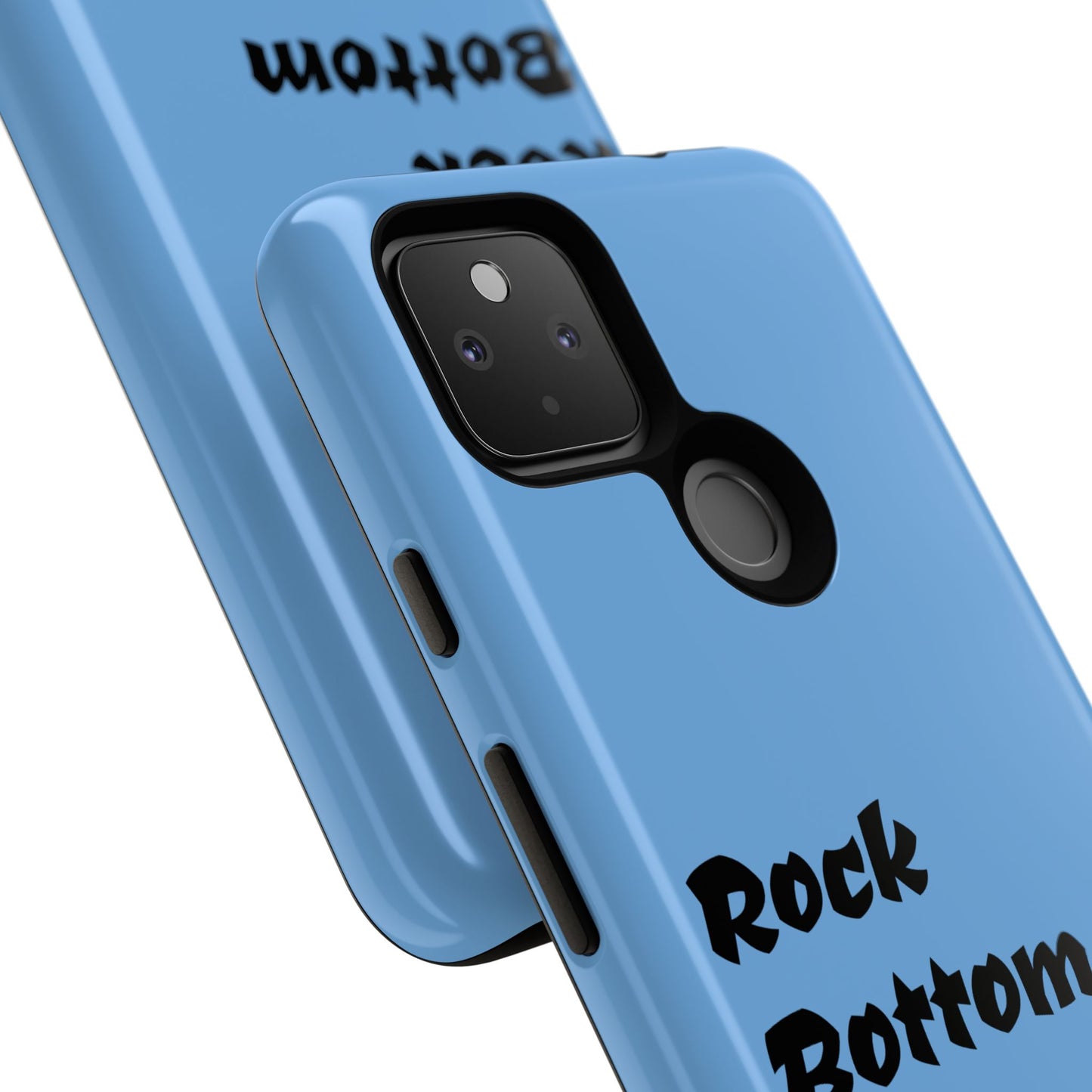 Rock Bottom Built This Tough Phone Case | Unique Gift for Resilience, Motivational Quotes, Phone Accessories, Custom Cases, [...]