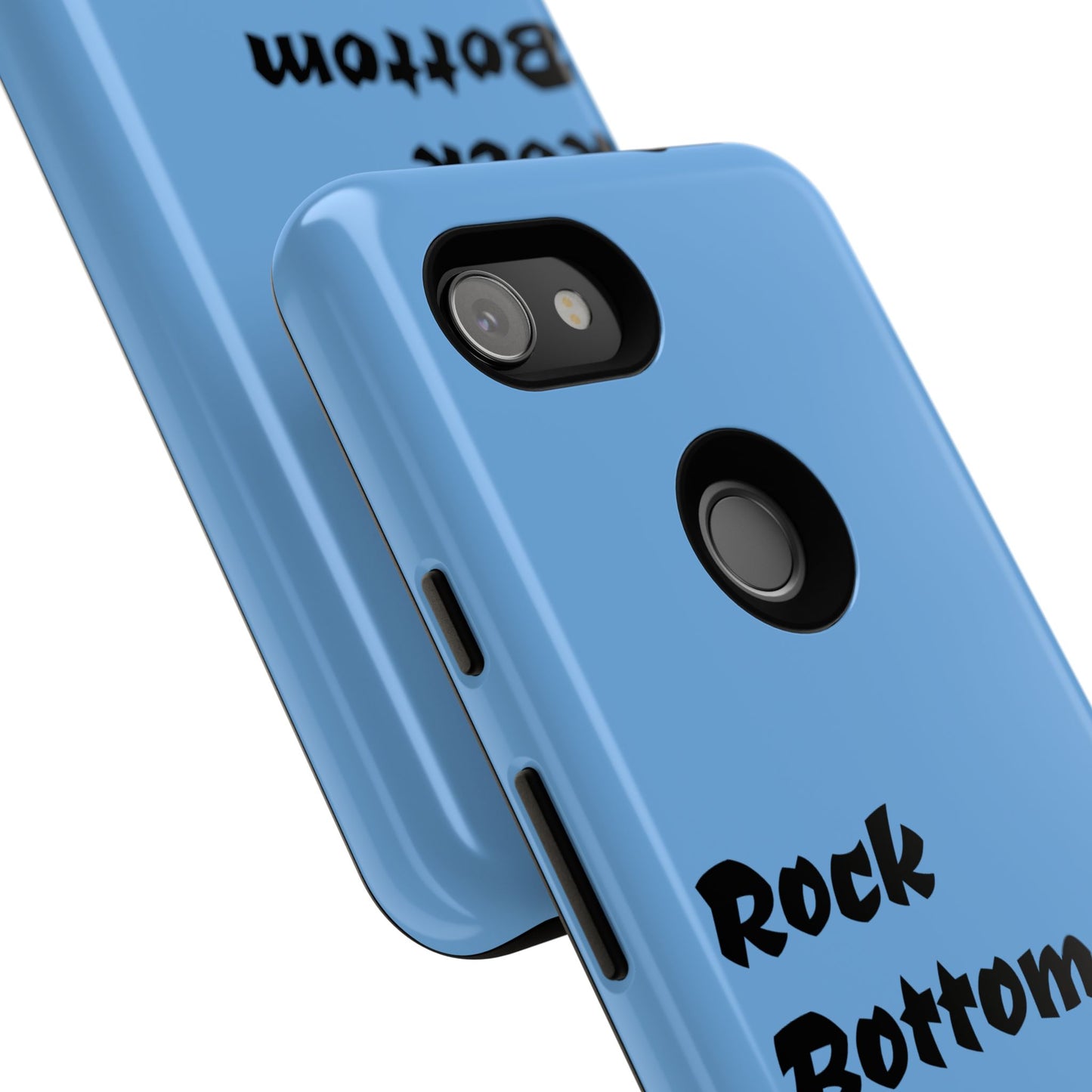 Rock Bottom Built This Tough Phone Case | Unique Gift for Resilience, Motivational Quotes, Phone Accessories, Custom Cases, [...]