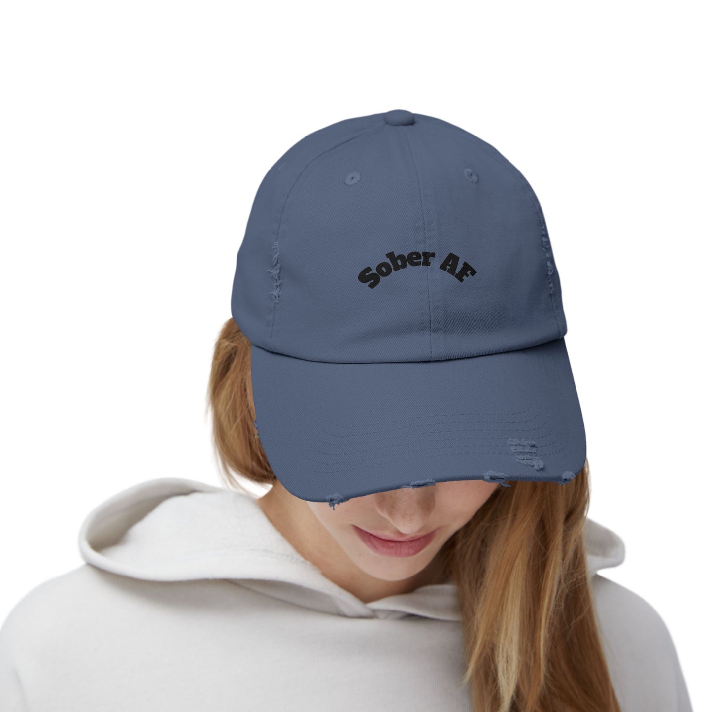 Trendy Distressed Cap - Unisex Fashion Hat for Everyday Wear, Street Style, Casual Accessory, Gift for Him or Her