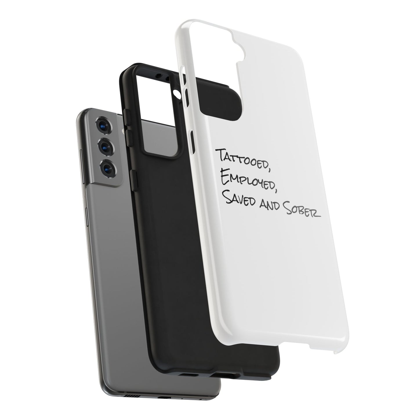 Tattooed, Employed Phone Cases