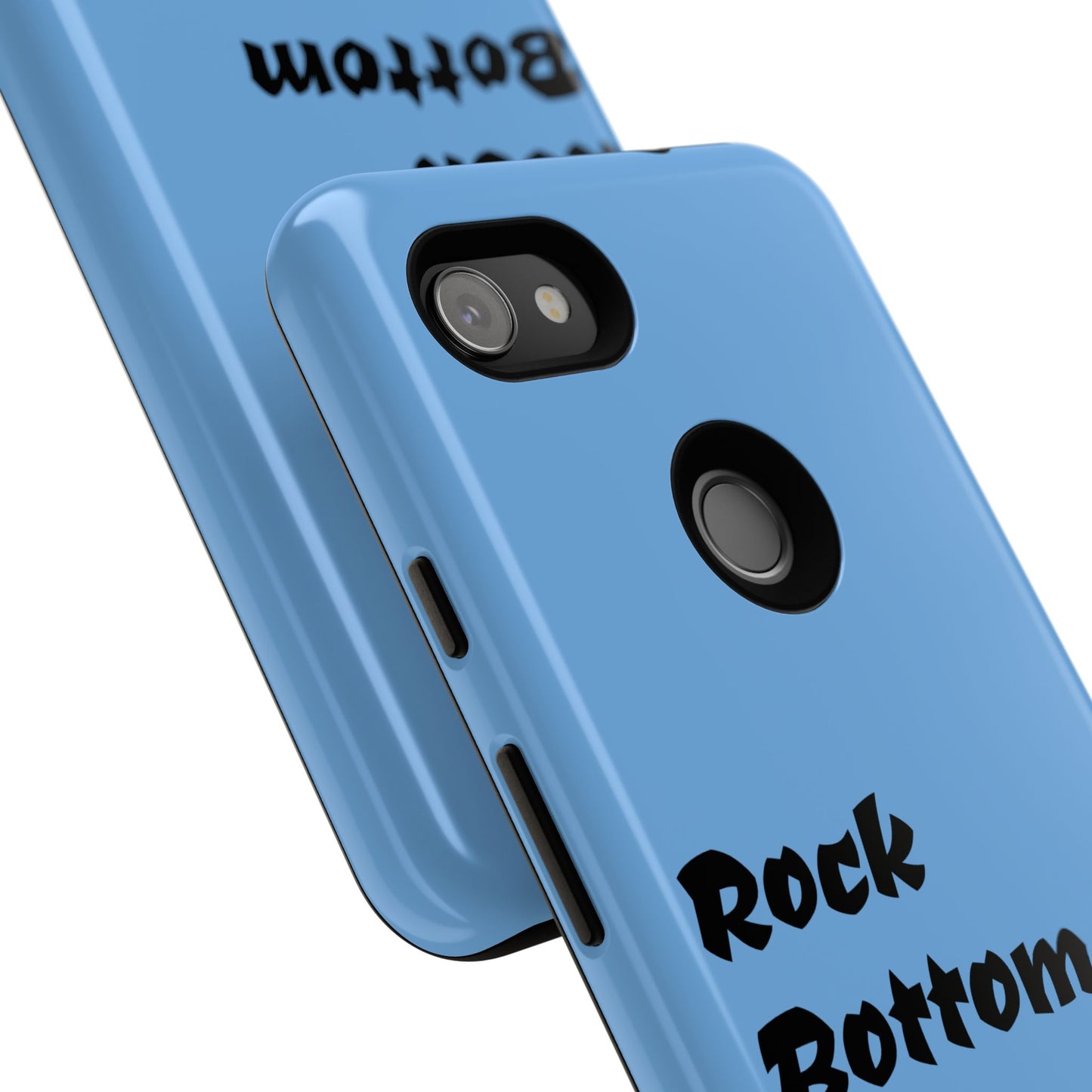 Rock Bottom Built This Tough Phone Case | Unique Gift for Resilience, Motivational Quotes, Phone Accessories, Custom Cases, [...]