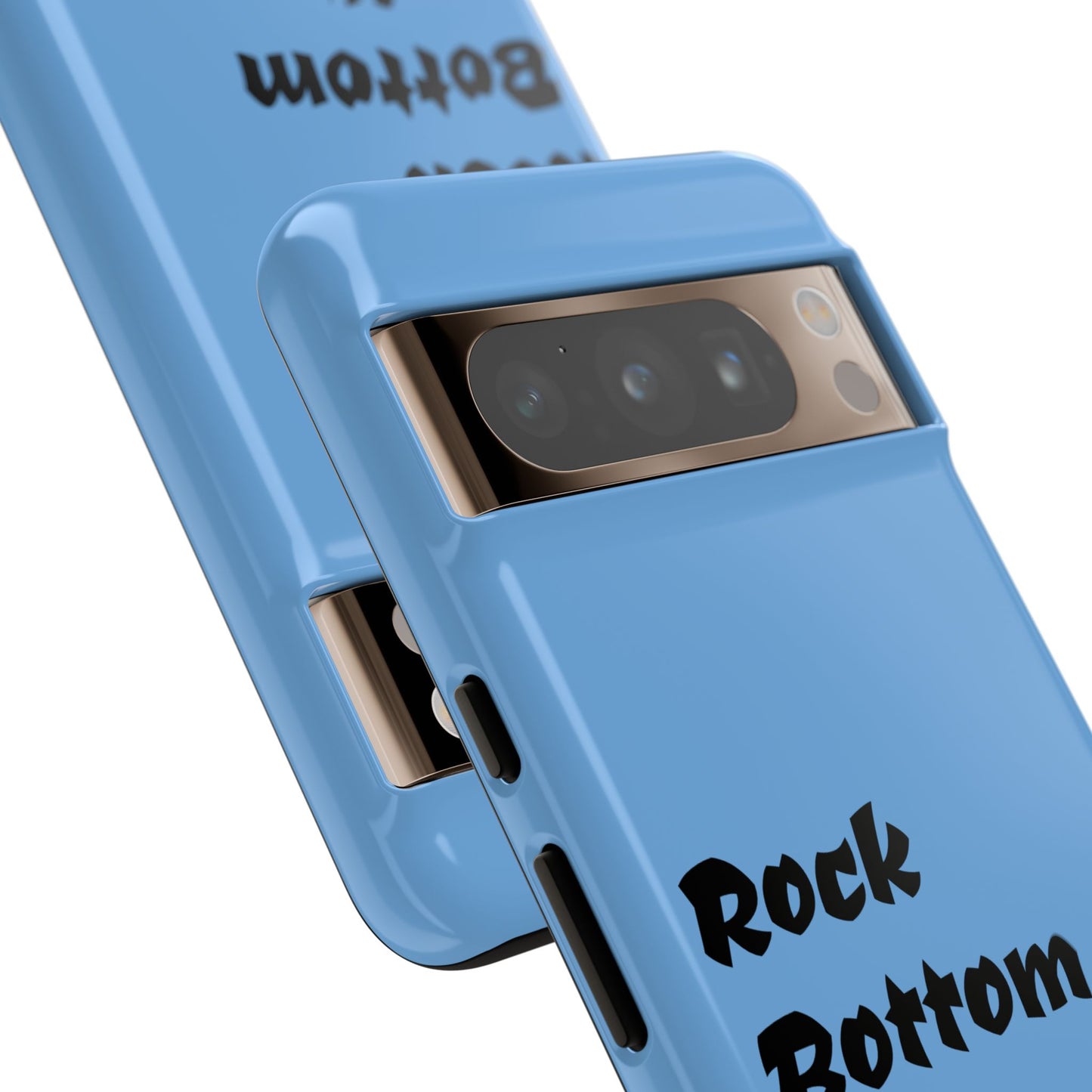 Rock Bottom Built This Tough Phone Case | Unique Gift for Resilience, Motivational Quotes, Phone Accessories, Custom Cases, [...]