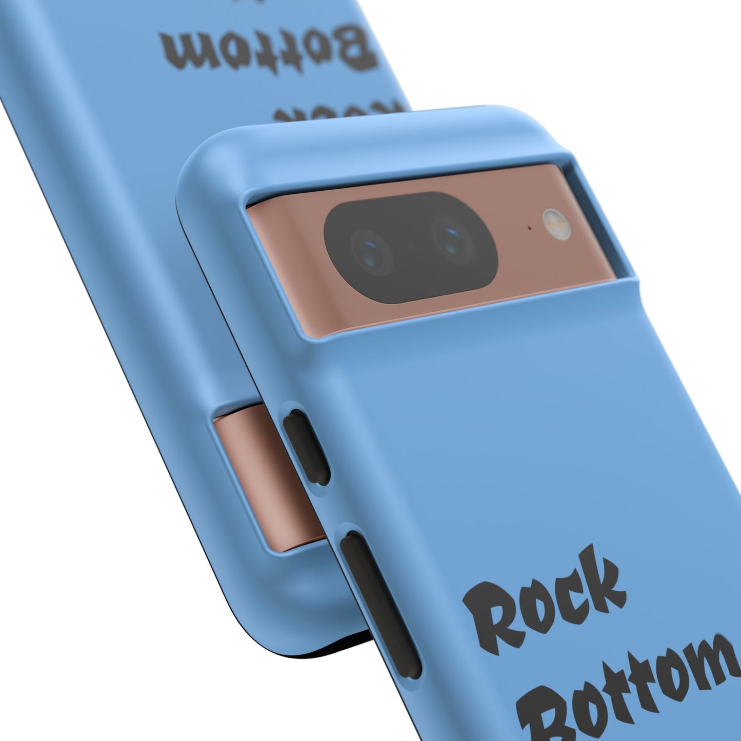 Rock Bottom Built This Tough Phone Case | Unique Gift for Resilience, Motivational Quotes, Phone Accessories, Custom Cases, [...]