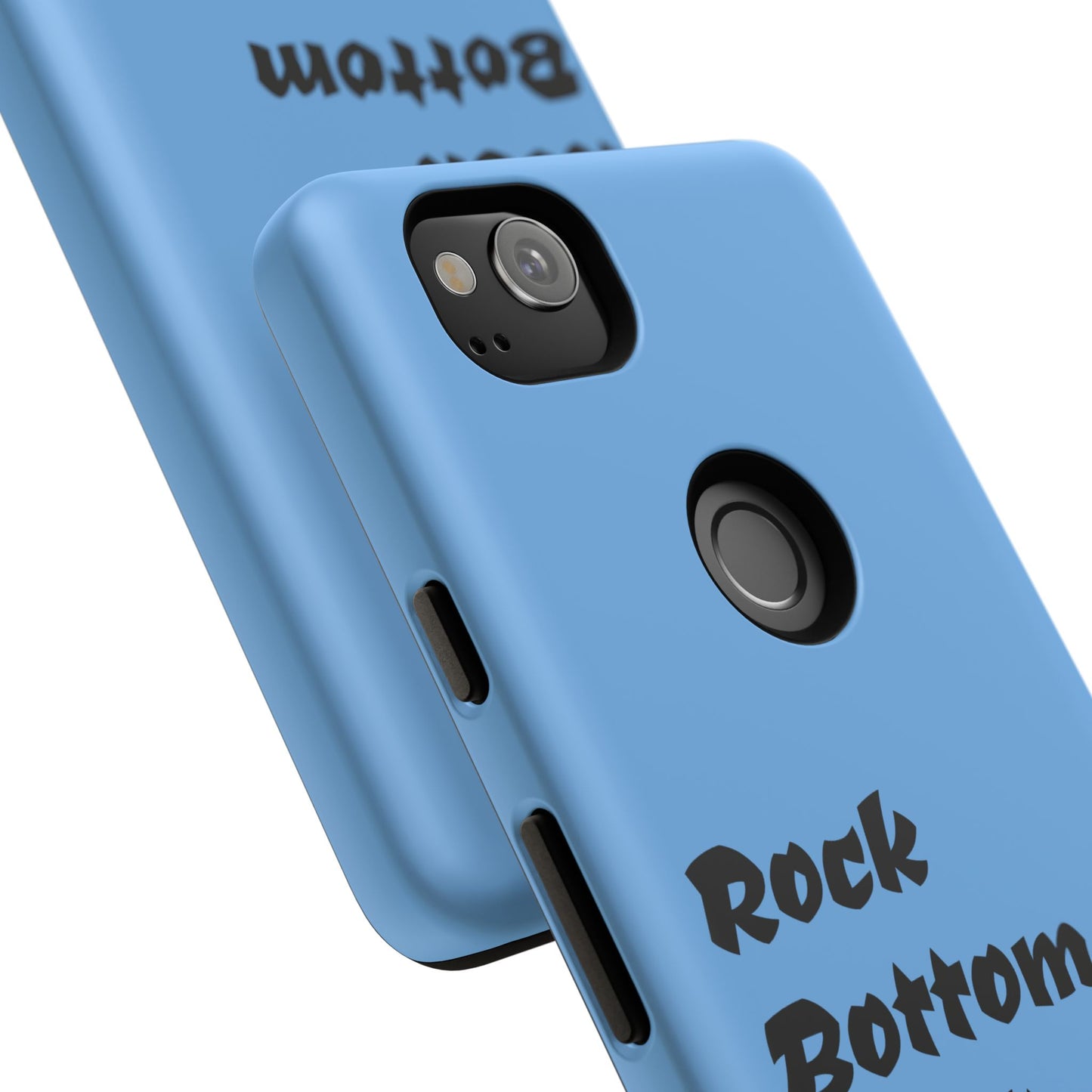 Rock Bottom Built This Tough Phone Case | Unique Gift for Resilience, Motivational Quotes, Phone Accessories, Custom Cases, [...]