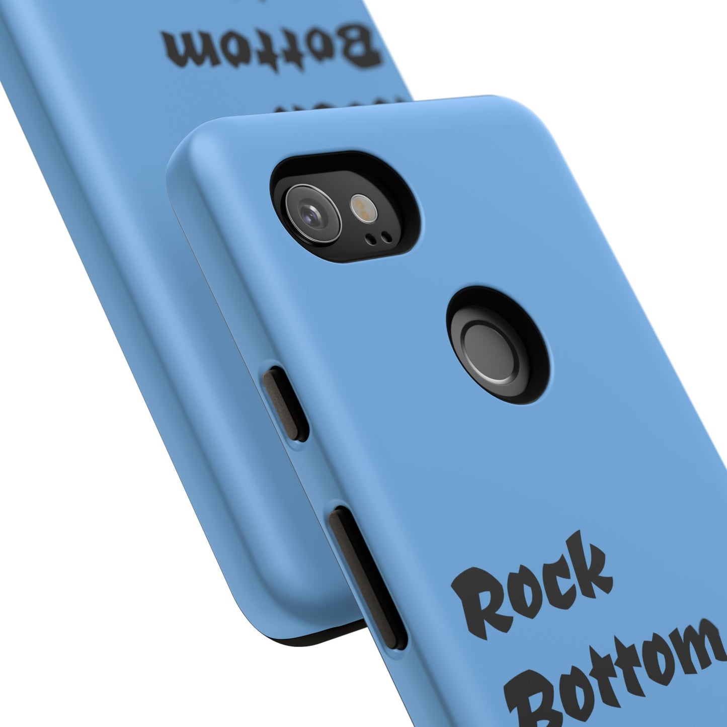 Rock Bottom Built This Tough Phone Case | Unique Gift for Resilience, Motivational Quotes, Phone Accessories, Custom Cases, [...]