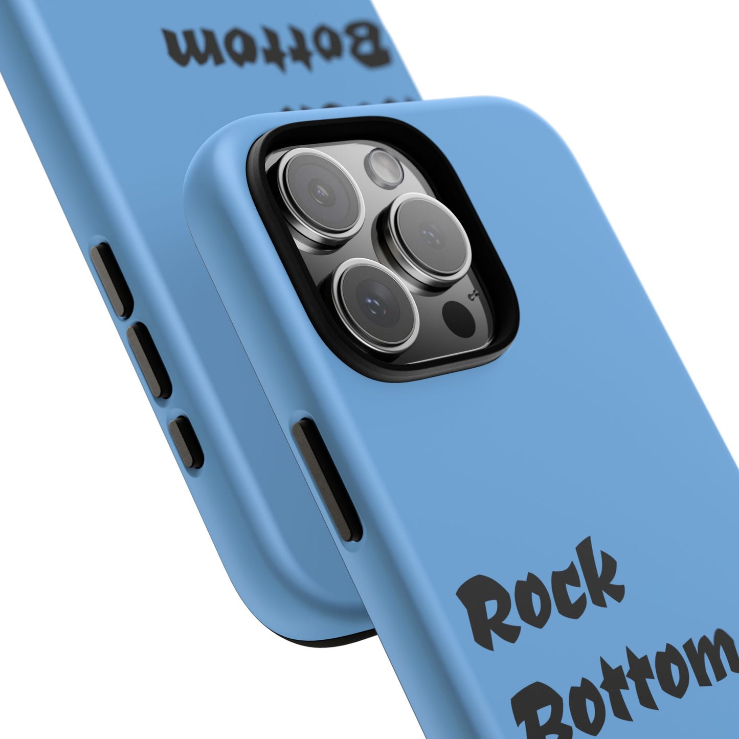 Rock Bottom Built This Tough Phone Case | Unique Gift for Resilience, Motivational Quotes, Phone Accessories, Custom Cases, [...]
