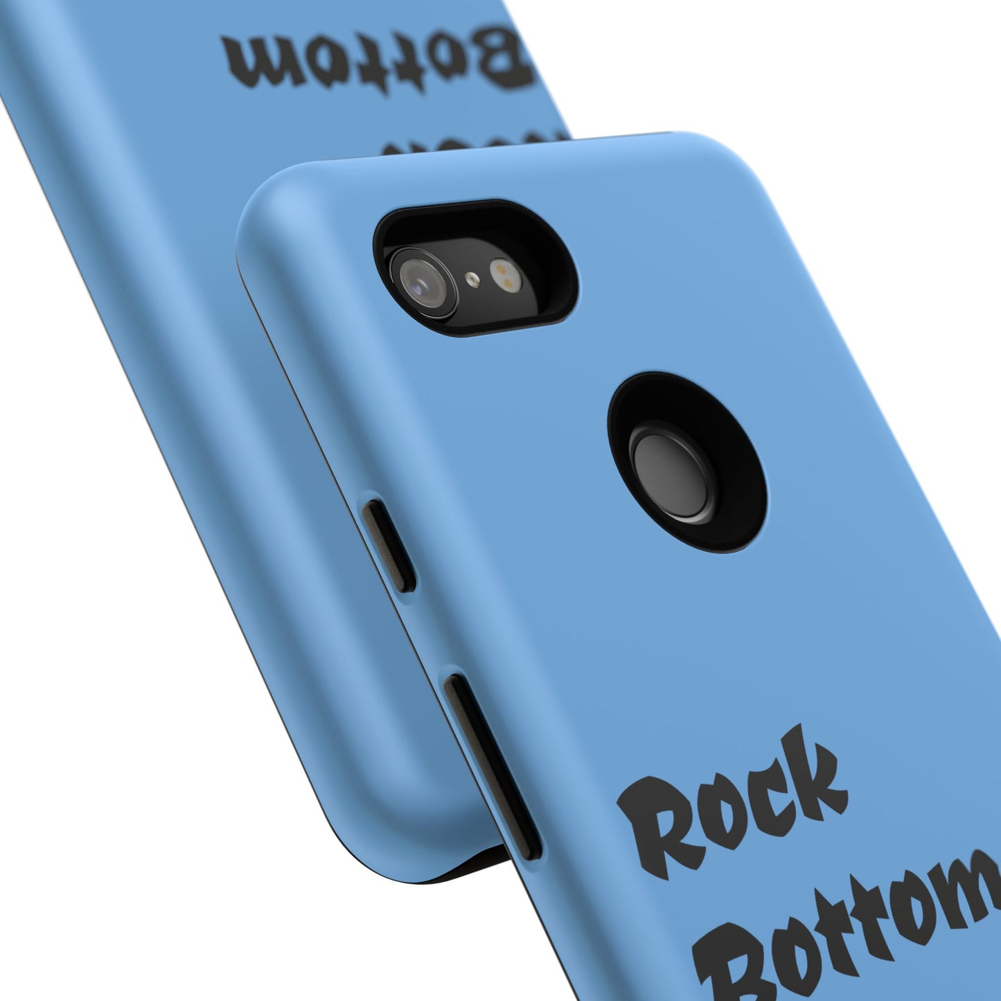 Rock Bottom Built This Tough Phone Case | Unique Gift for Resilience, Motivational Quotes, Phone Accessories, Custom Cases, [...]