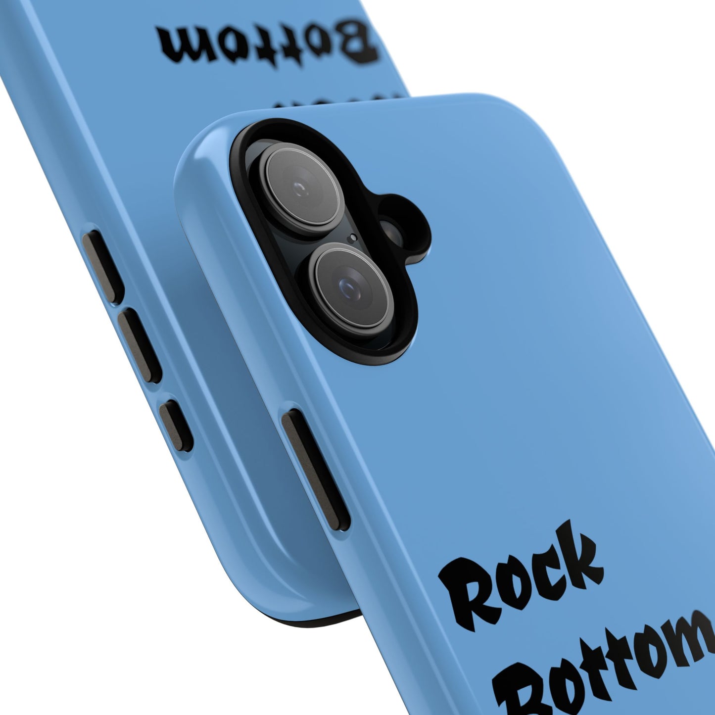 Rock Bottom Built This Tough Phone Case | Unique Gift for Resilience, Motivational Quotes, Phone Accessories, Custom Cases, [...]
