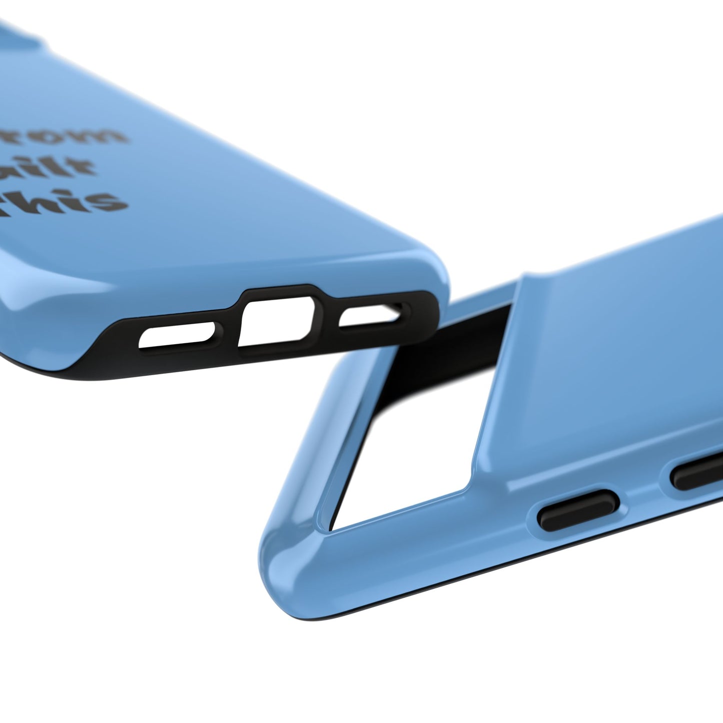 Rock Bottom Built This Tough Phone Case | Unique Gift for Resilience, Motivational Quotes, Phone Accessories, Custom Cases, [...]