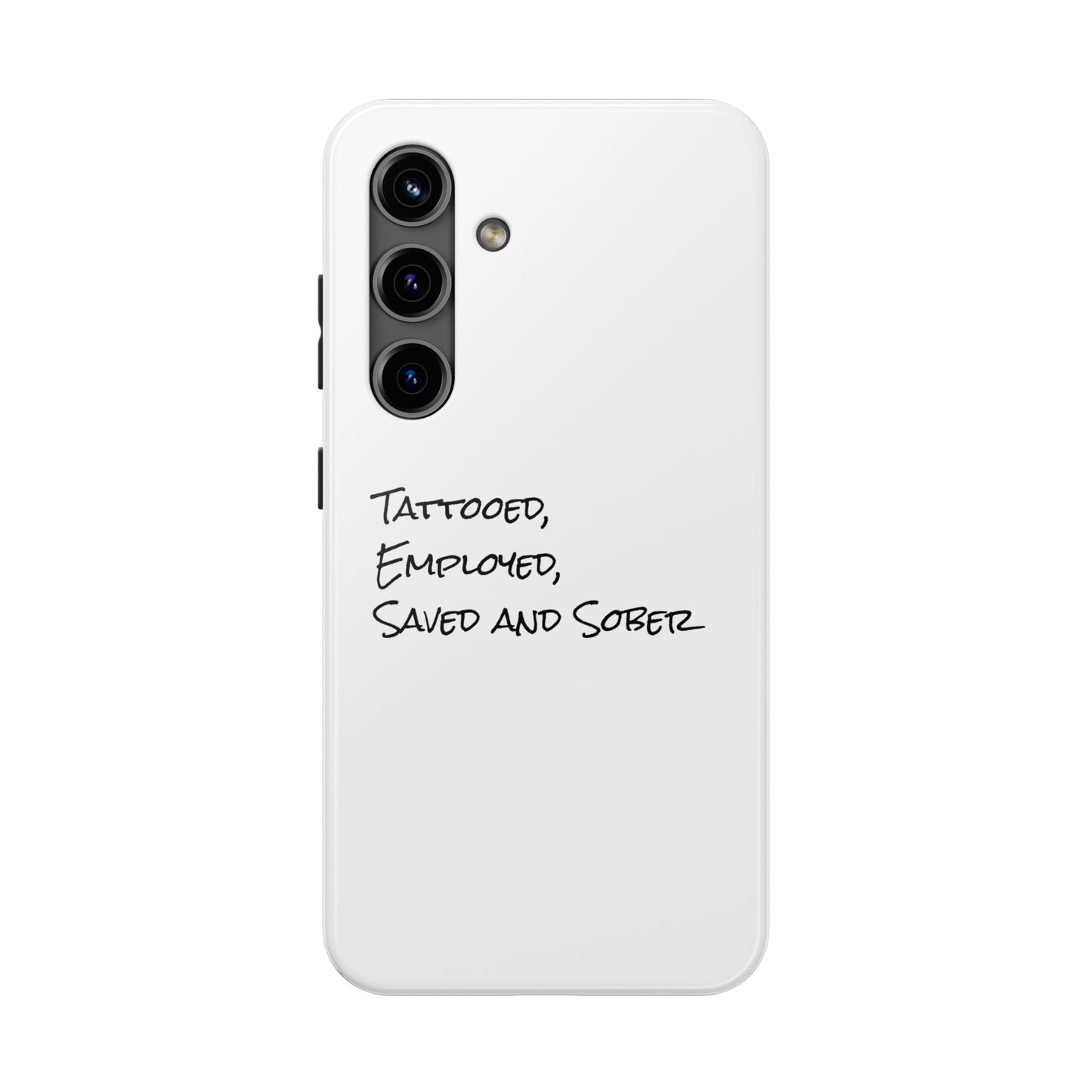 Tattooed, Employed Phone Cases