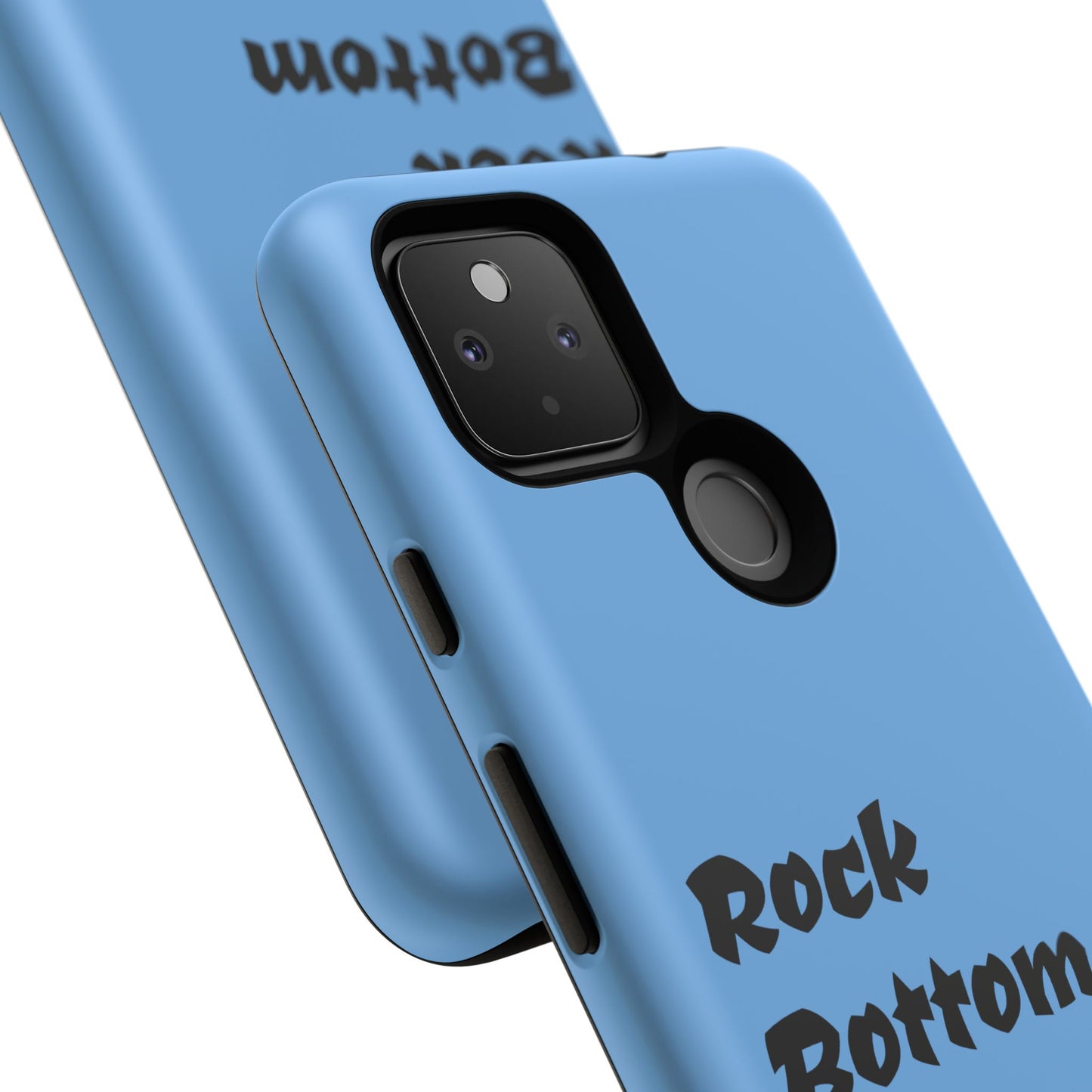 Rock Bottom Built This Tough Phone Case | Unique Gift for Resilience, Motivational Quotes, Phone Accessories, Custom Cases, [...]