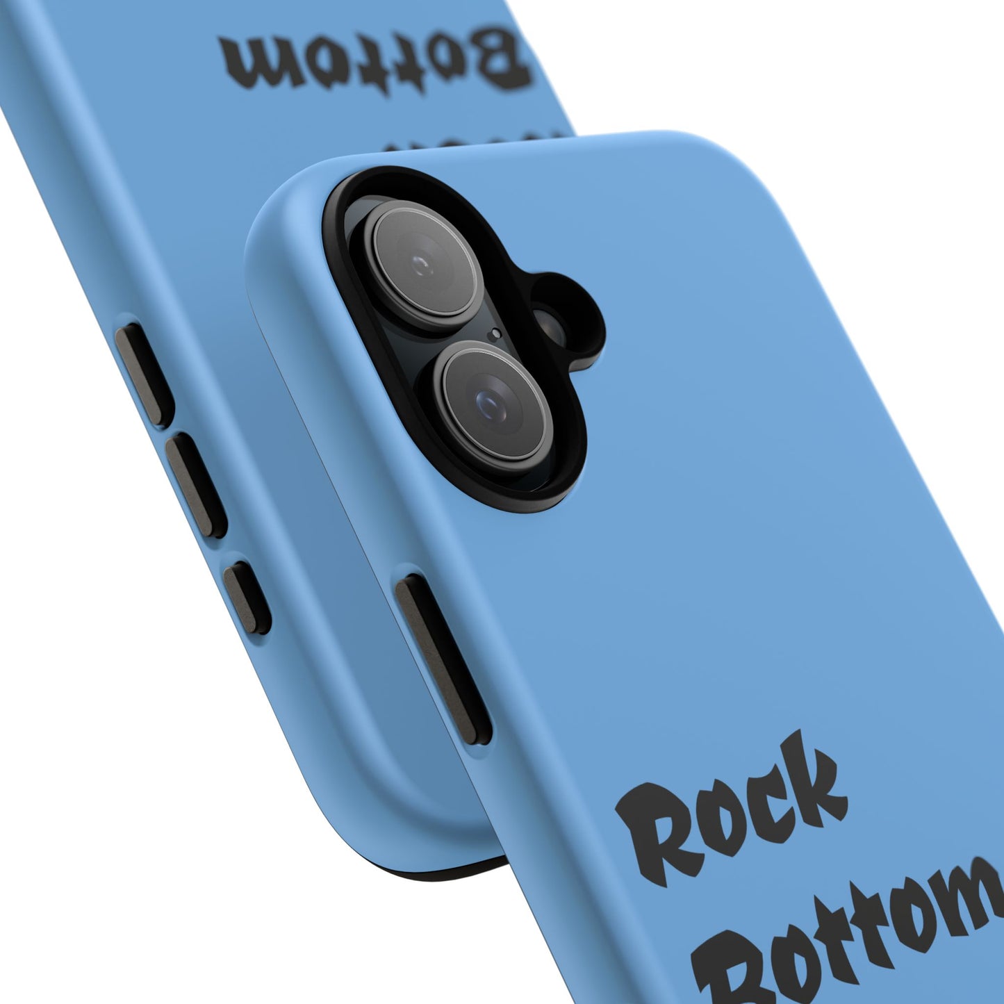 Rock Bottom Built This Tough Phone Case | Unique Gift for Resilience, Motivational Quotes, Phone Accessories, Custom Cases, [...]