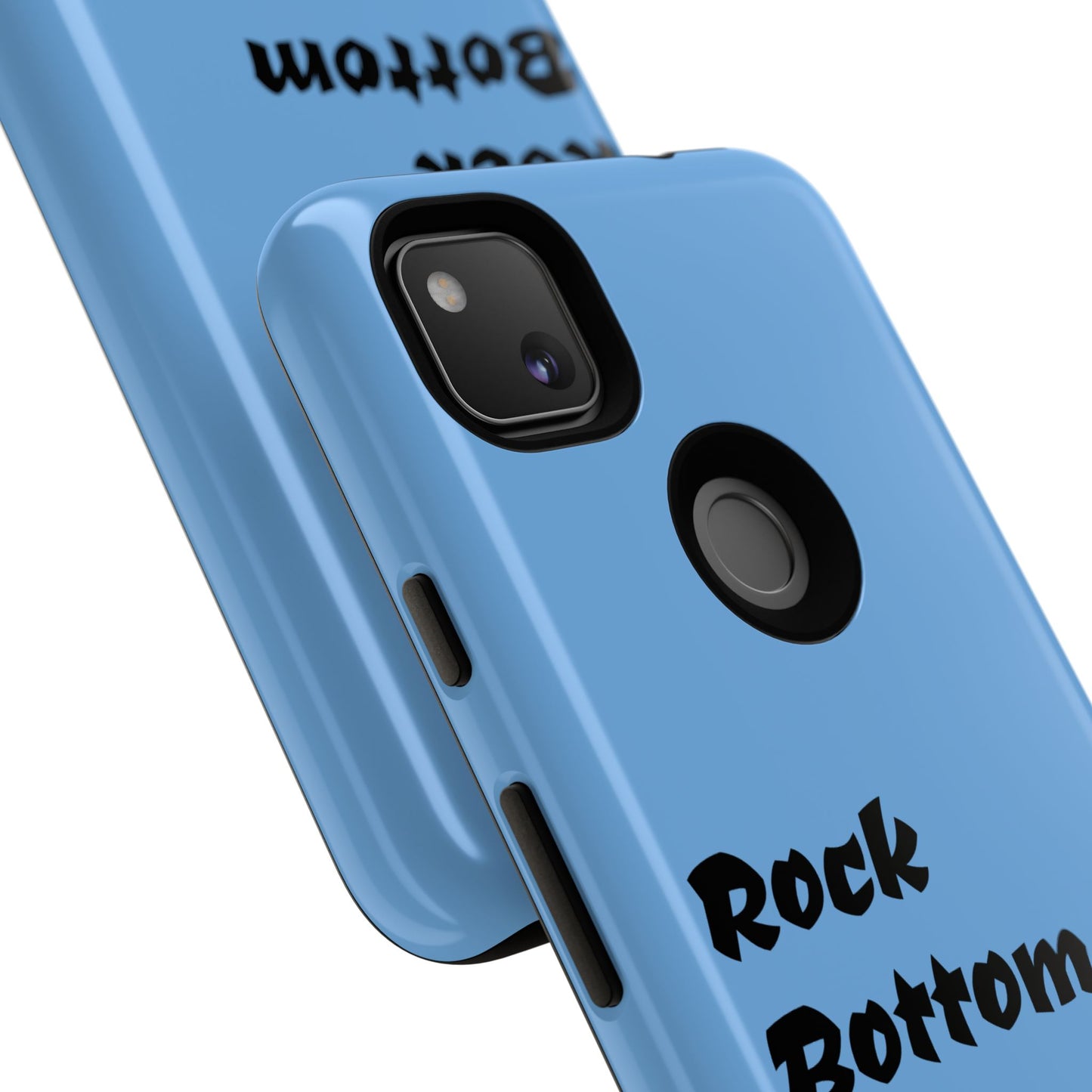 Rock Bottom Built This Tough Phone Case | Unique Gift for Resilience, Motivational Quotes, Phone Accessories, Custom Cases, [...]