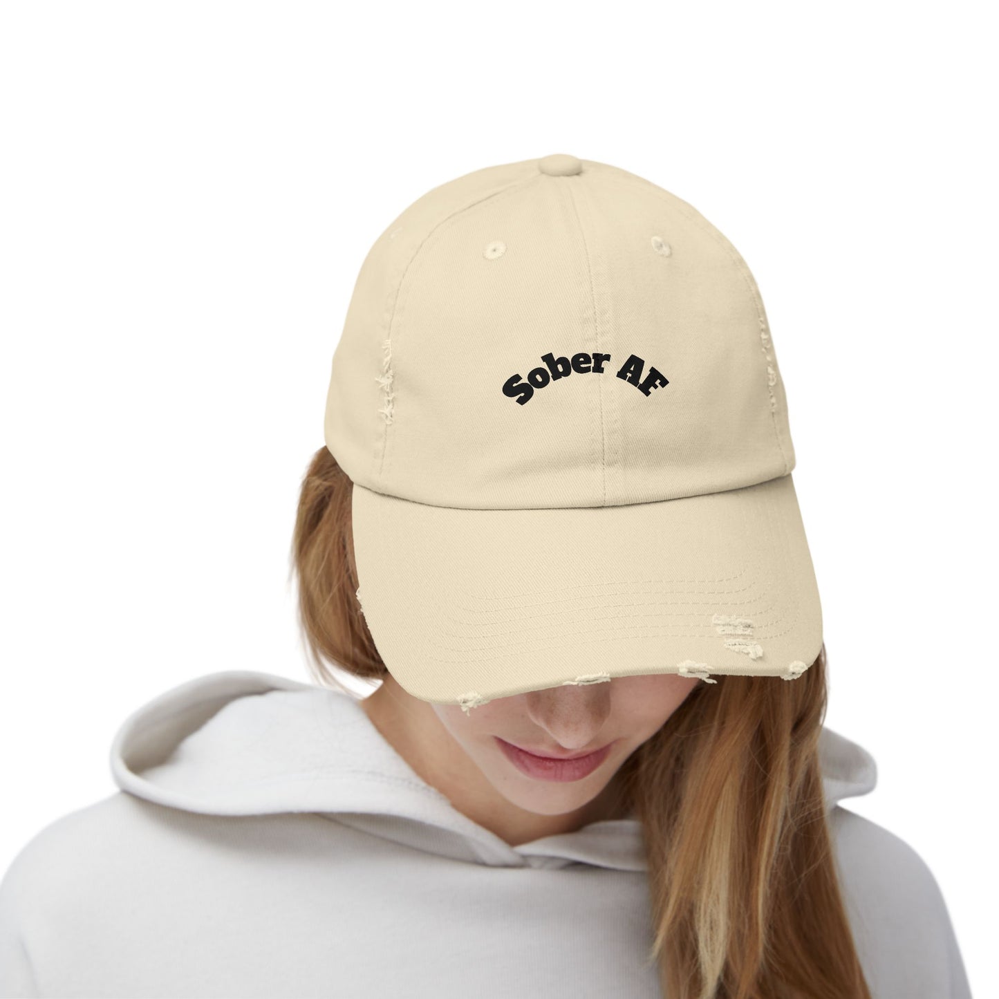 Trendy Distressed Cap - Unisex Fashion Hat for Everyday Wear, Street Style, Casual Accessory, Gift for Him or Her