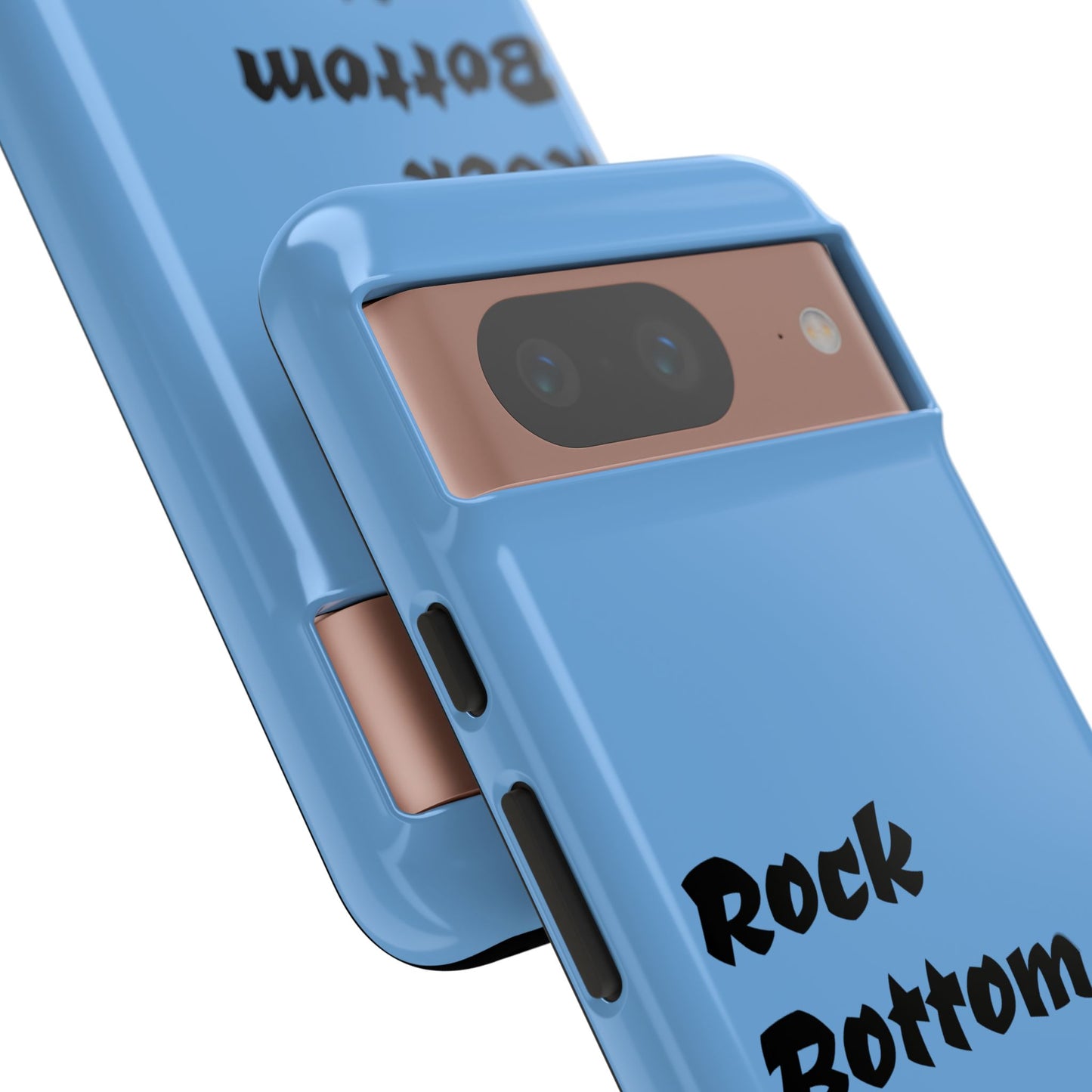 Rock Bottom Built This Tough Phone Case | Unique Gift for Resilience, Motivational Quotes, Phone Accessories, Custom Cases, [...]