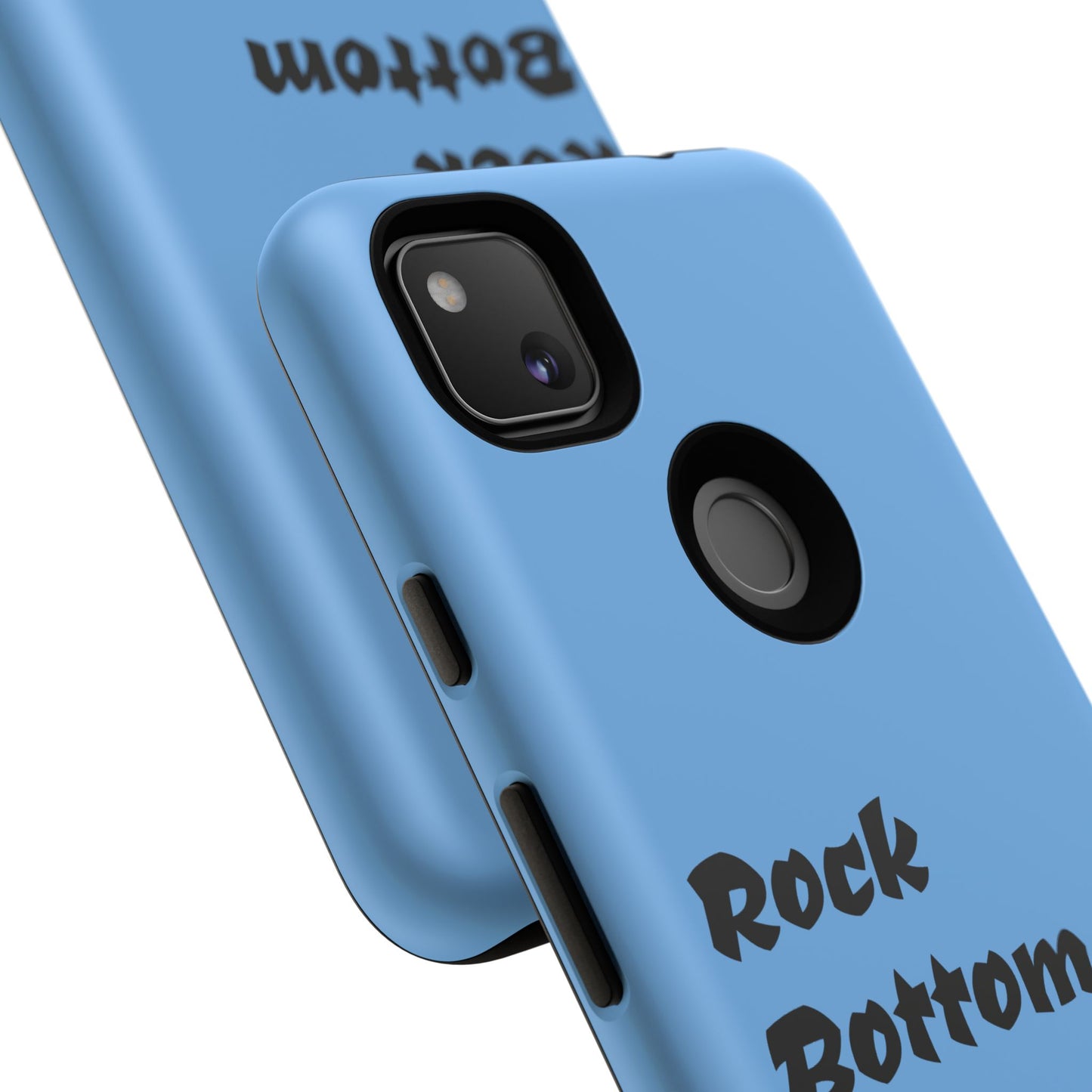 Rock Bottom Built This Tough Phone Case | Unique Gift for Resilience, Motivational Quotes, Phone Accessories, Custom Cases, [...]
