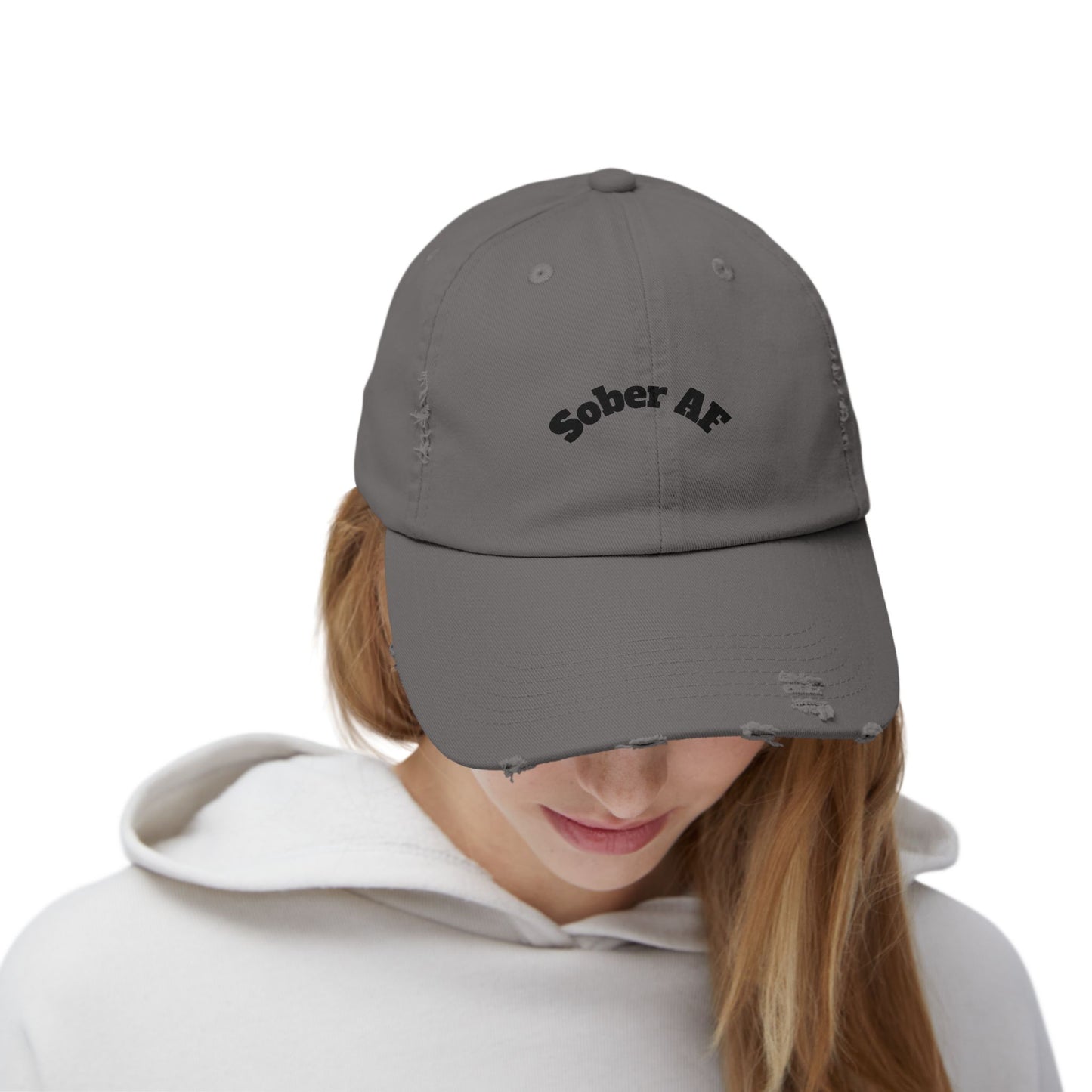 Trendy Distressed Cap - Unisex Fashion Hat for Everyday Wear, Street Style, Casual Accessory, Gift for Him or Her