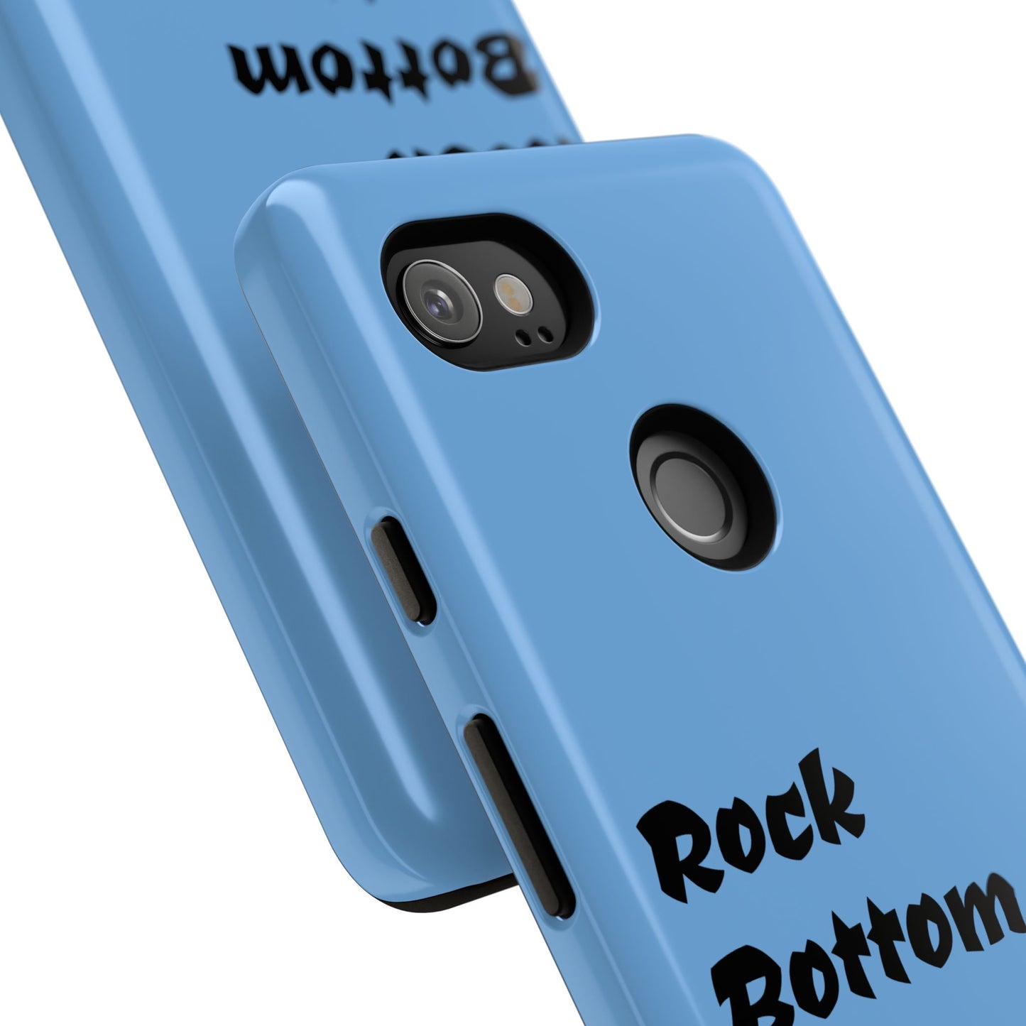 Rock Bottom Built This Tough Phone Case | Unique Gift for Resilience, Motivational Quotes, Phone Accessories, Custom Cases, [...]