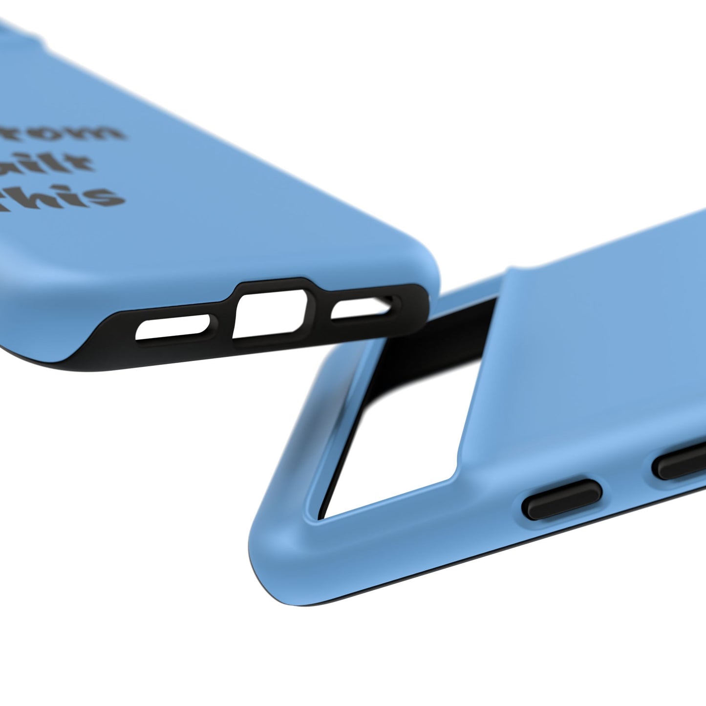 Rock Bottom Built This Tough Phone Case | Unique Gift for Resilience, Motivational Quotes, Phone Accessories, Custom Cases, [...]