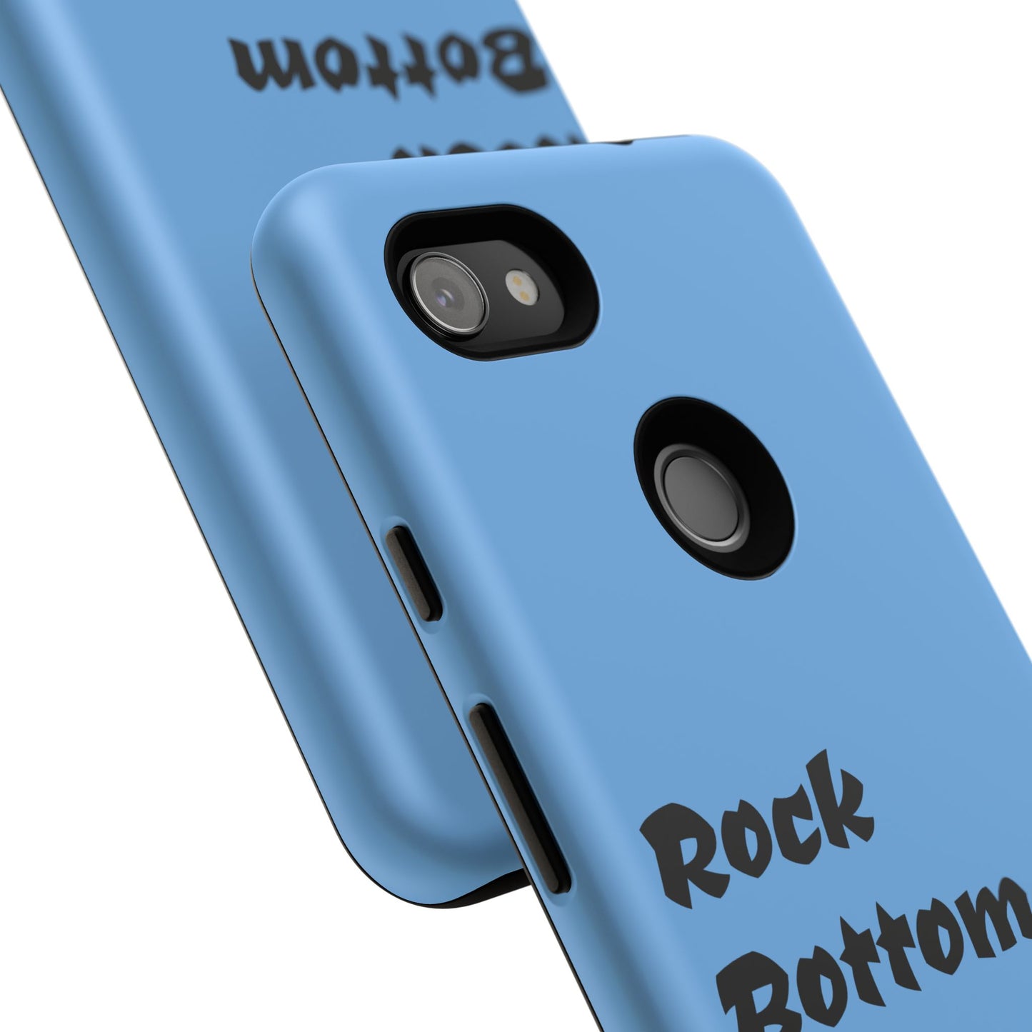 Rock Bottom Built This Tough Phone Case | Unique Gift for Resilience, Motivational Quotes, Phone Accessories, Custom Cases, [...]
