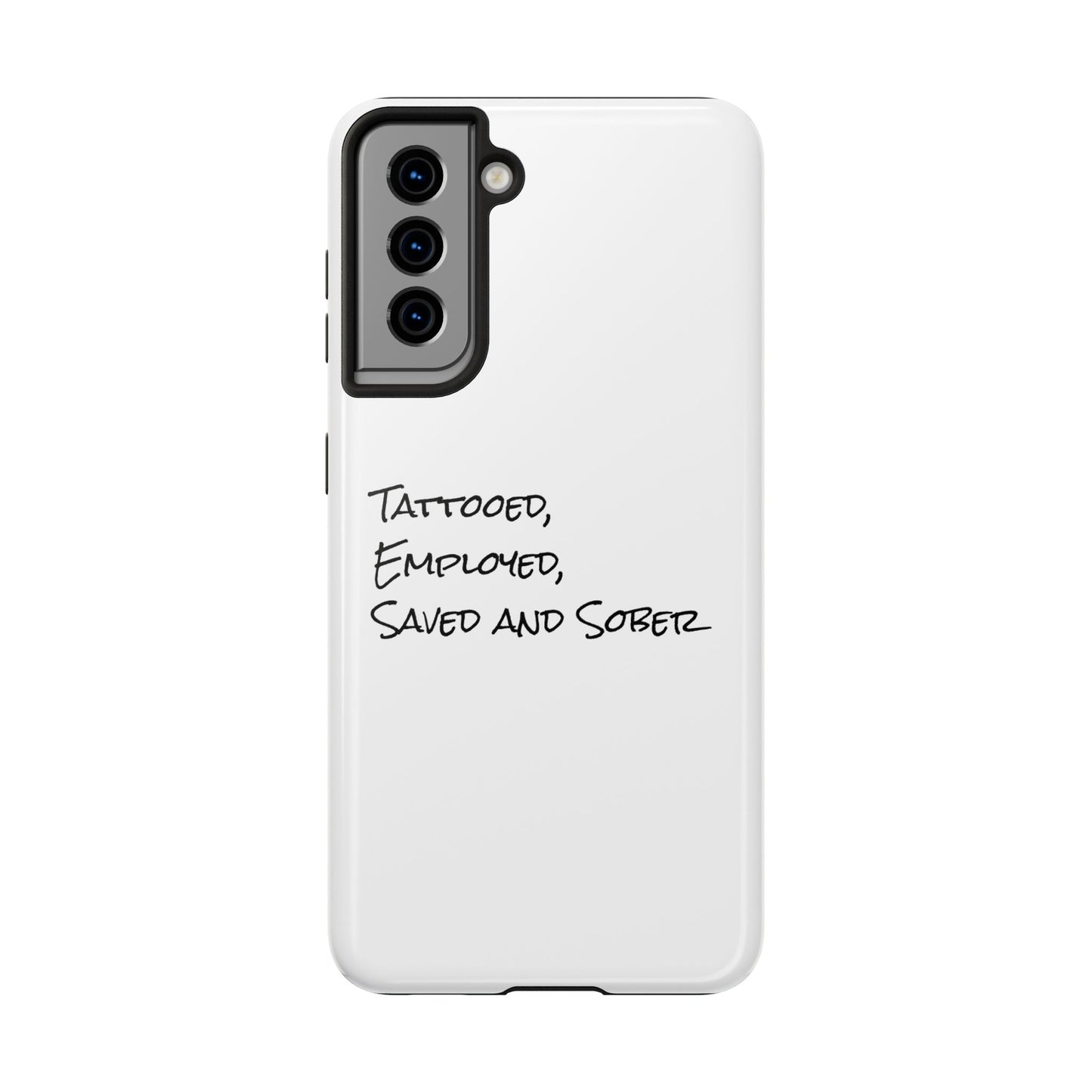 Tattooed, Employed Phone Cases