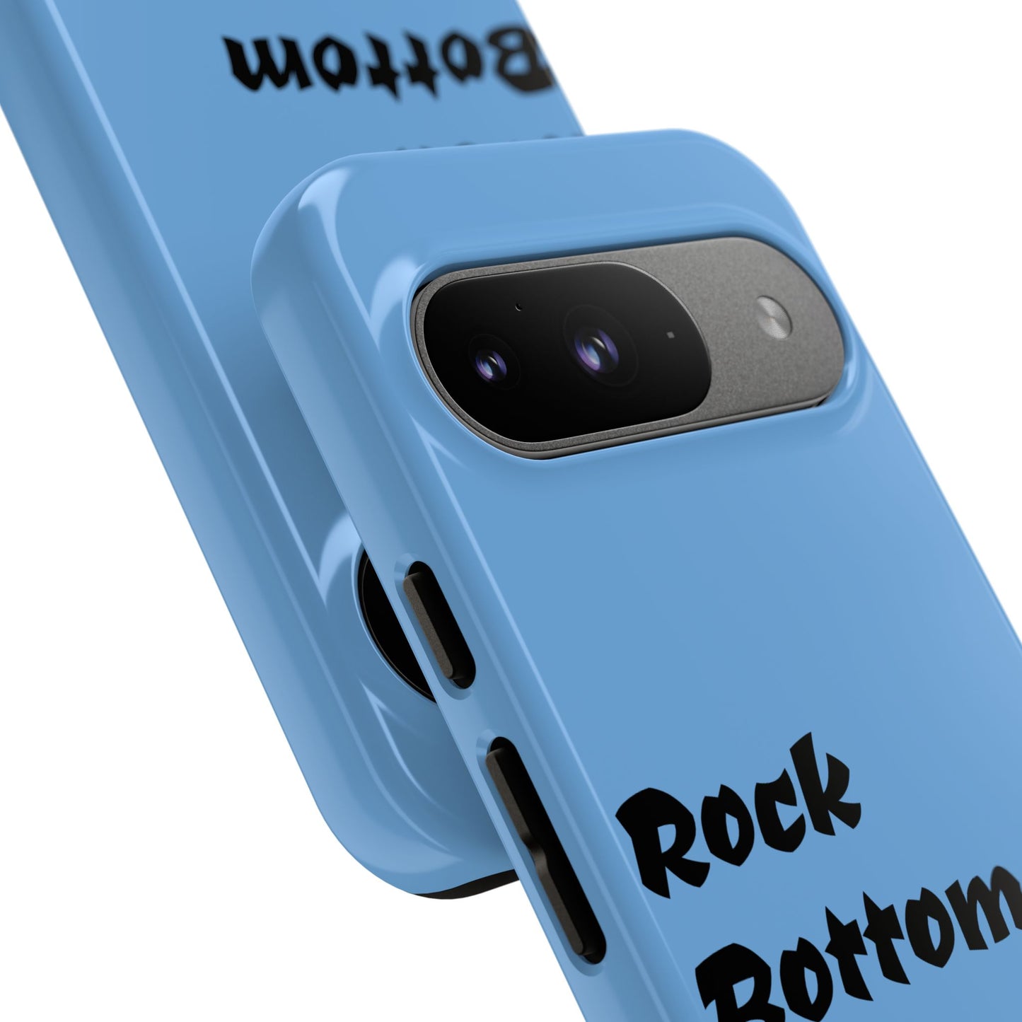 Rock Bottom Built This Tough Phone Case | Unique Gift for Resilience, Motivational Quotes, Phone Accessories, Custom Cases, [...]