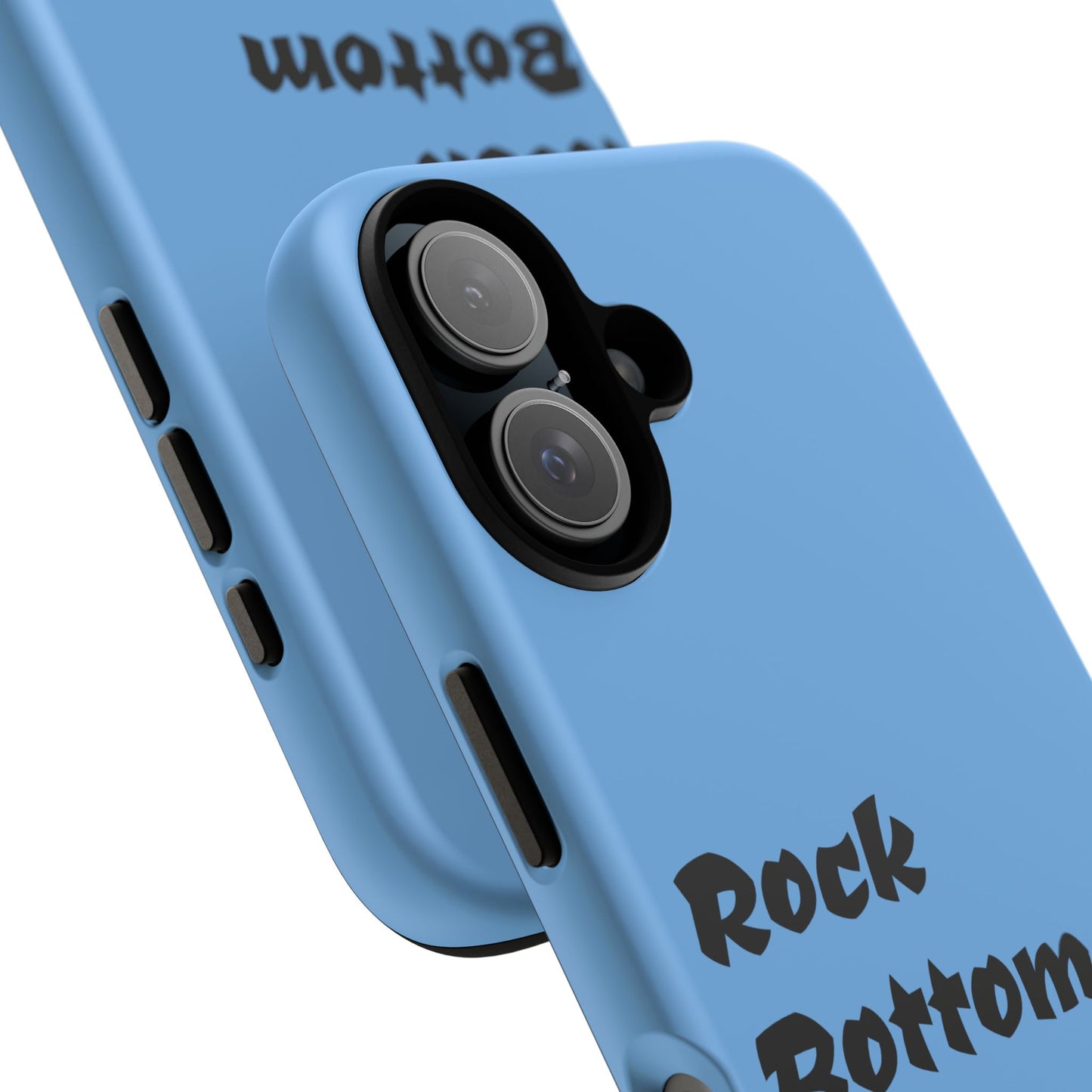Rock Bottom Built This Tough Phone Case | Unique Gift for Resilience, Motivational Quotes, Phone Accessories, Custom Cases, [...]