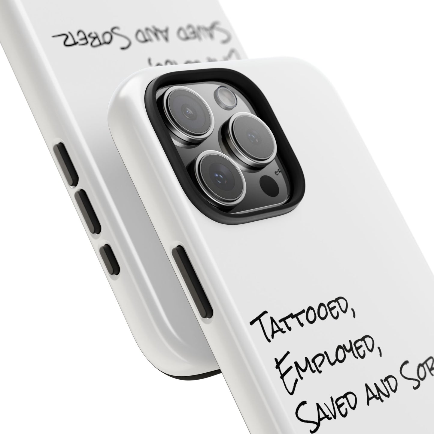 Tattooed, Employed Phone Cases