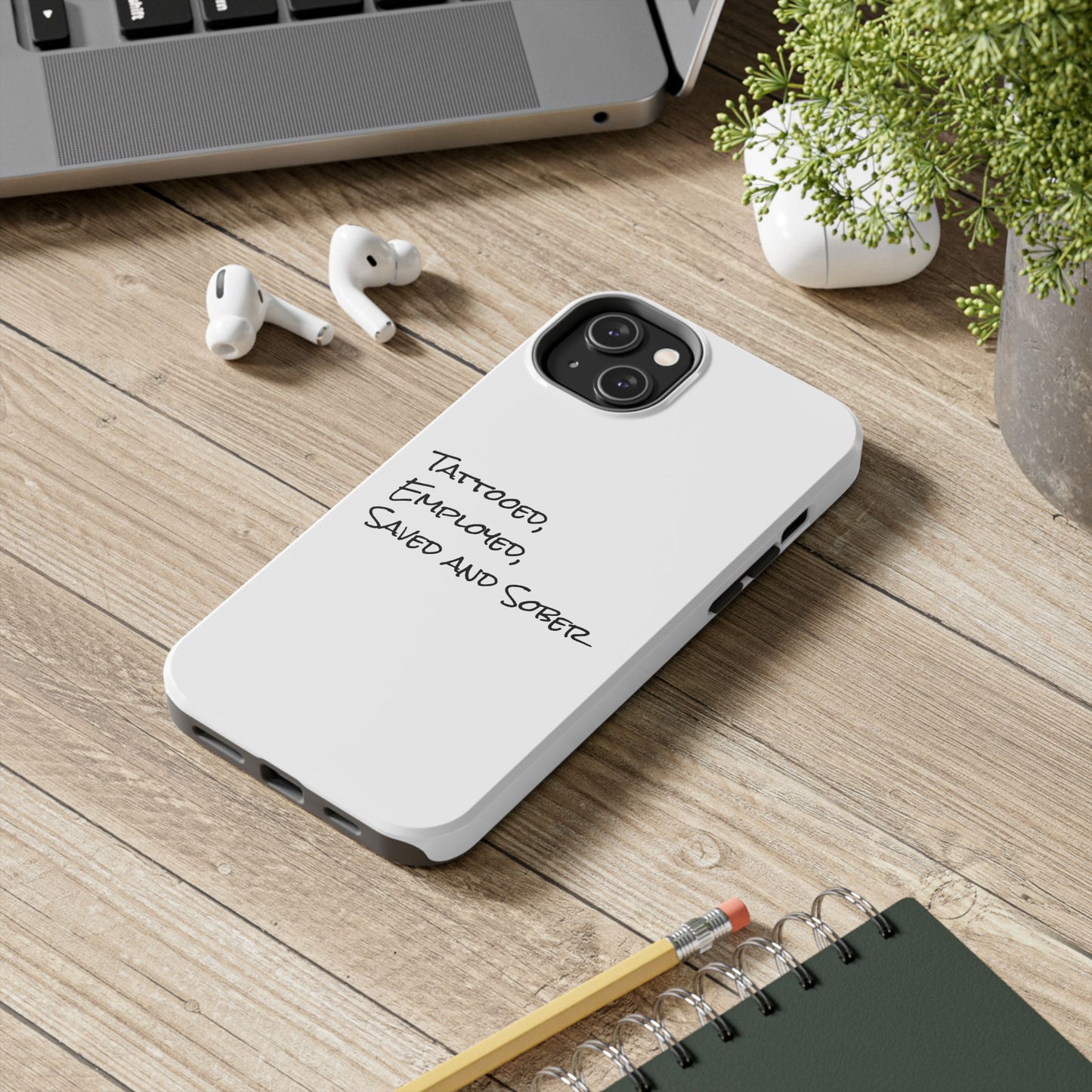 Tattooed, Employed Phone Cases