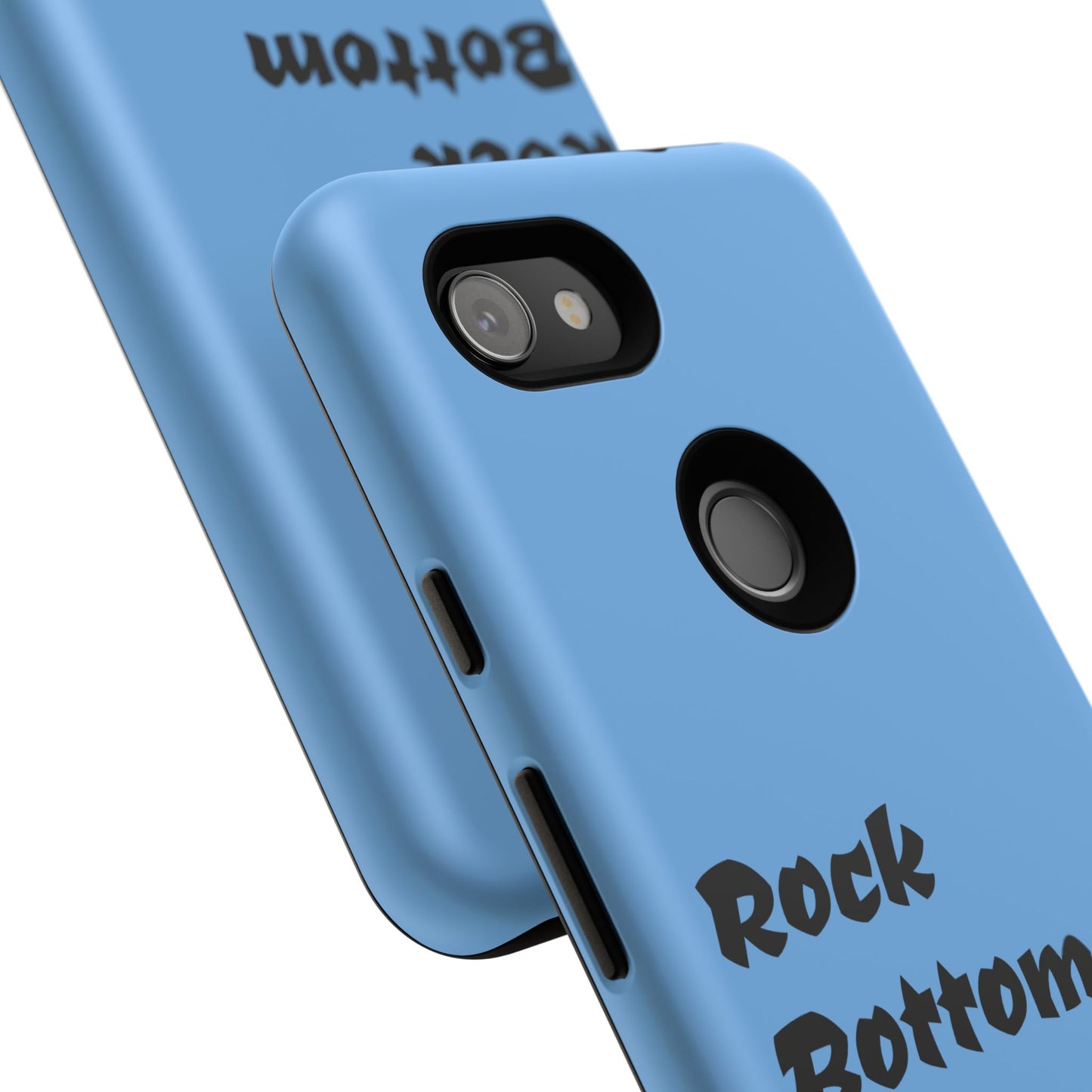 Rock Bottom Built This Tough Phone Case | Unique Gift for Resilience, Motivational Quotes, Phone Accessories, Custom Cases, [...]